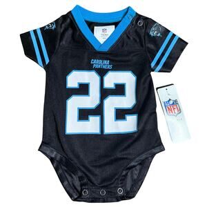 NFL Team Apparel Carolina Panthers Christian McCaffrey Jersey, 3/6 Months, NWT